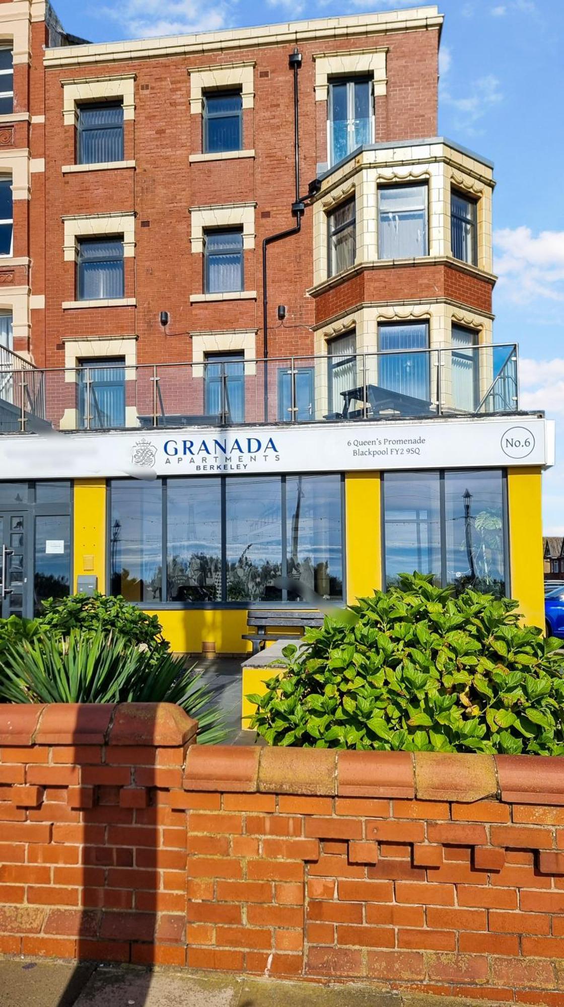 Granada Apartments Berkeley Blackpool Dış mekan fotoğraf